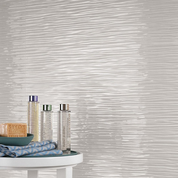 3D White Wall